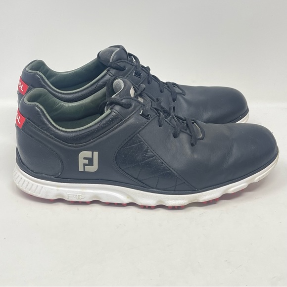 FootJoy Pro SL Golf Shoes Mens 8 M Black Spikeless Turf Classic FJ 53594 - Picture 3 of 14